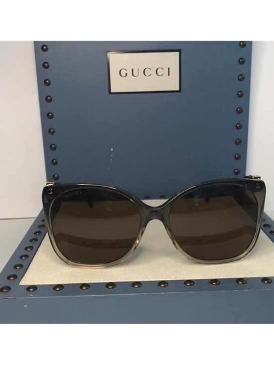 New - GUCCI GG1010s 002 double-G temples and a large coverage area for full pr… main image 8